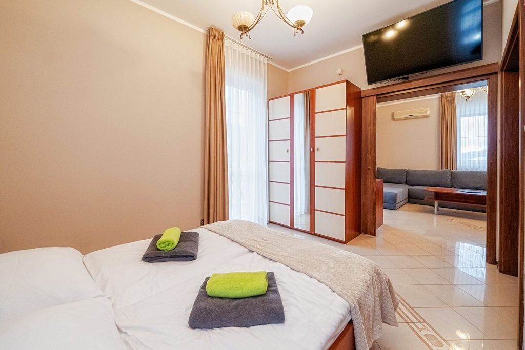 Villa - studio rodzinne 5 osobowe z balkonem
